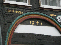 Date on old house of 1545