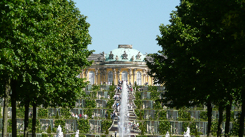 The terraced vineyards at Schloss Sanssouci, Potsdam