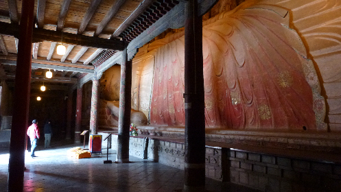 ...containing a giant Buddha